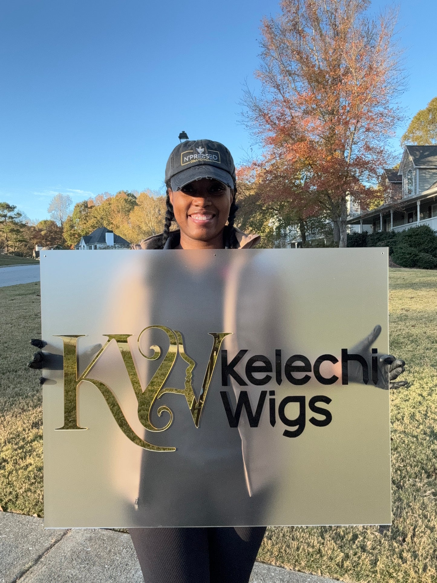 Custom Back Drop Sign