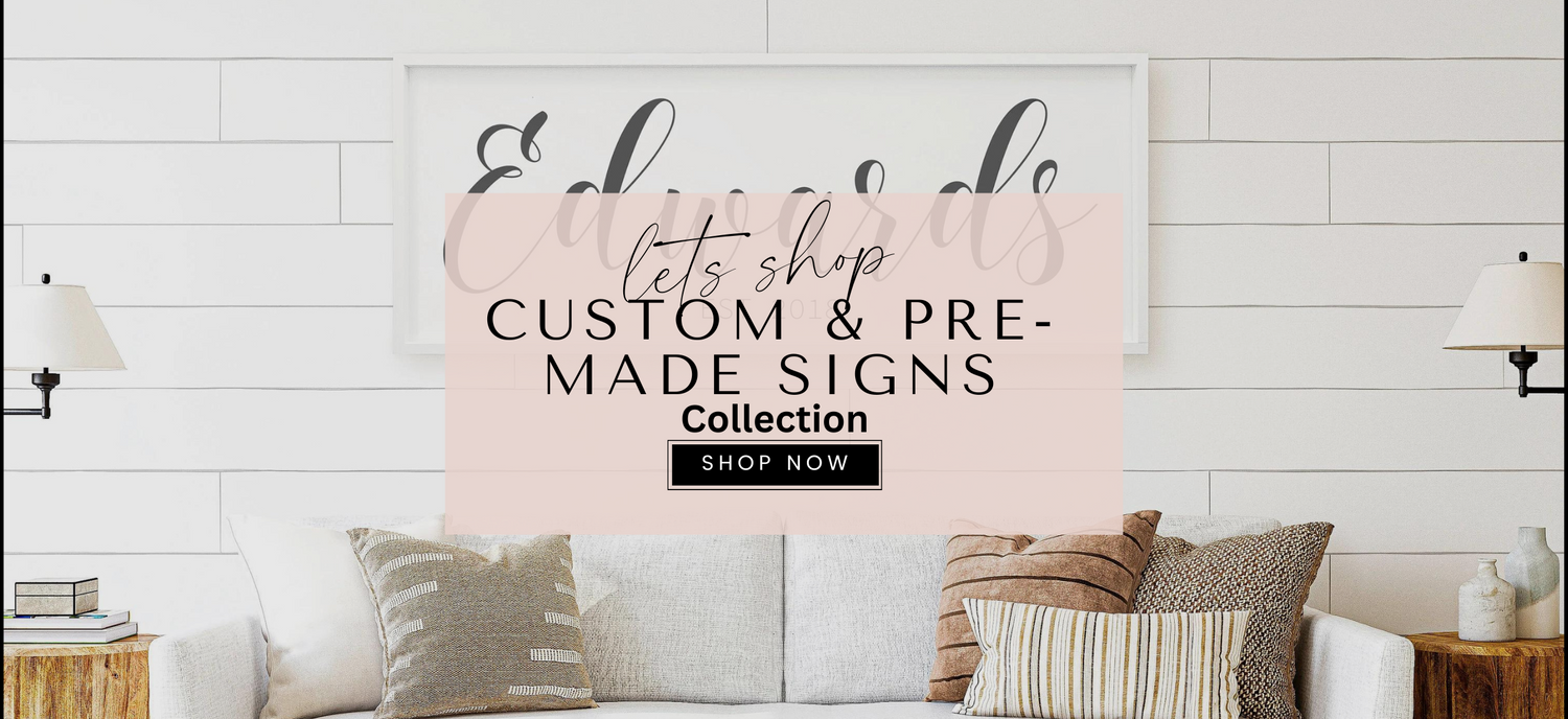 Custom & Pre-Made SignsLED Signs