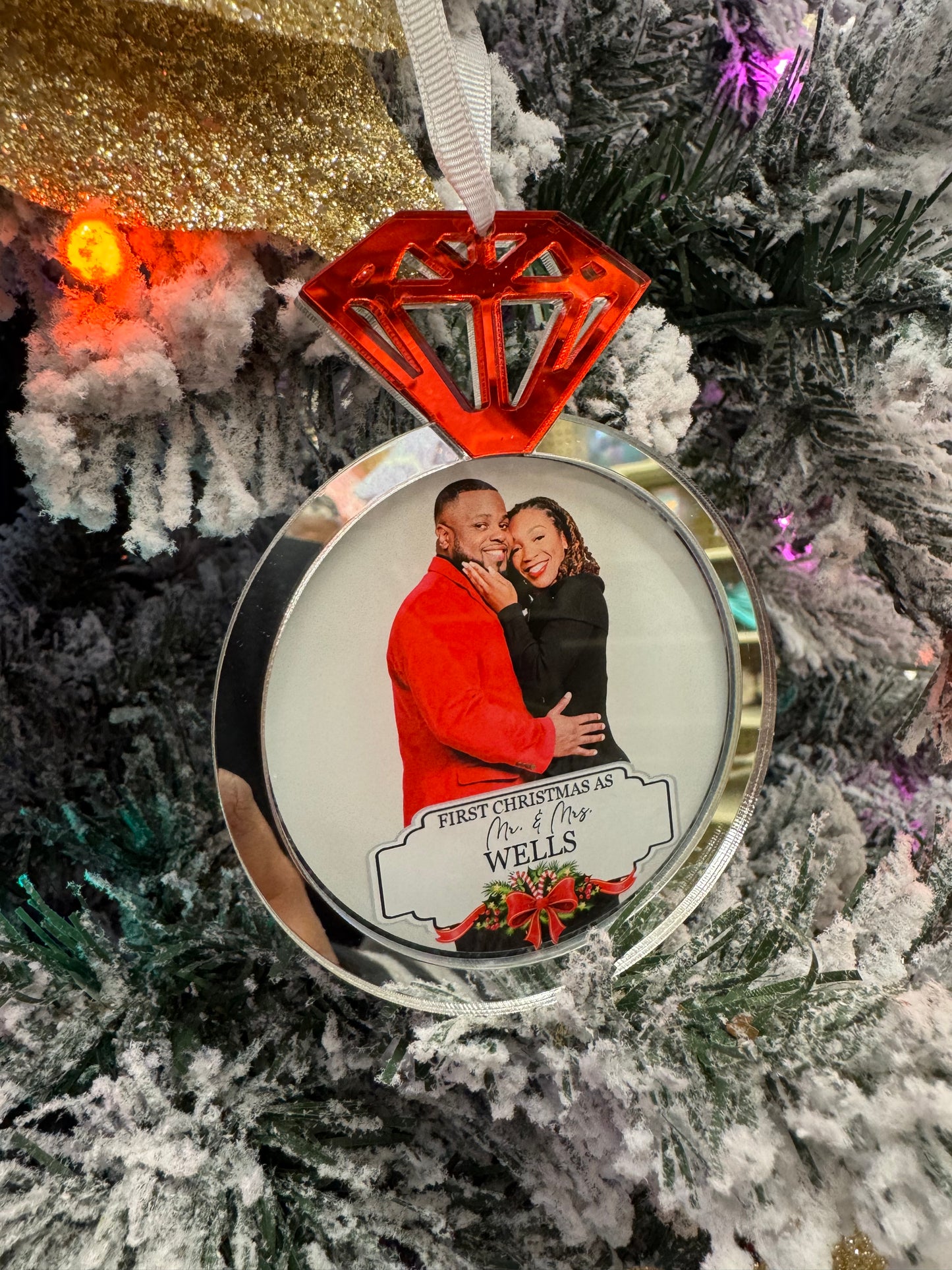 Wedding Ring Ornament