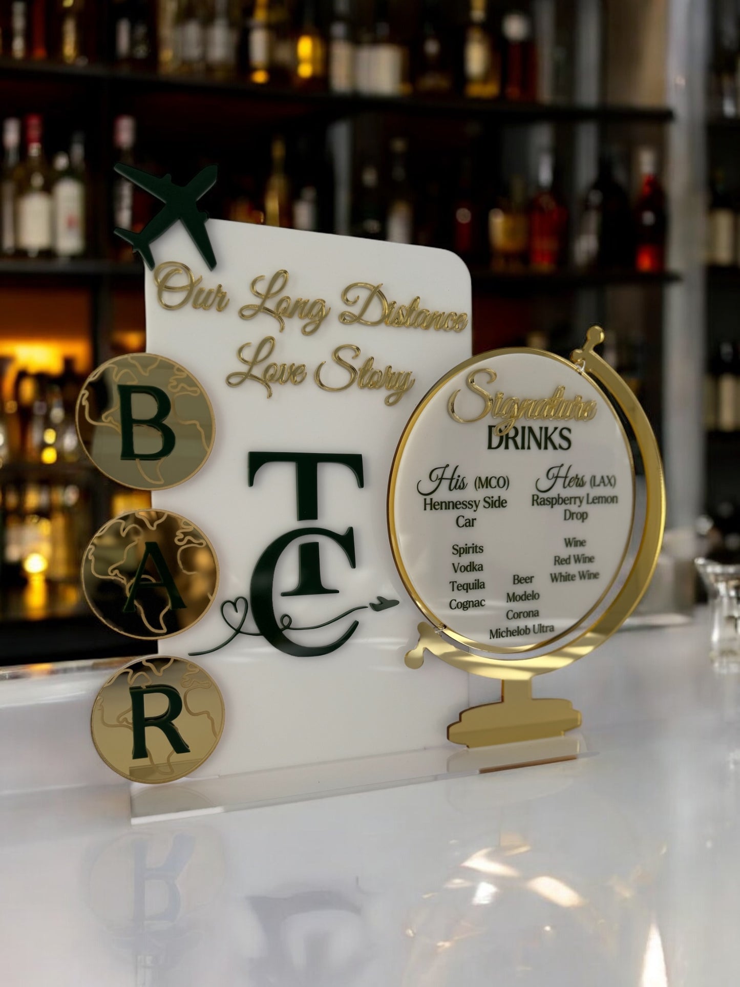 Globe Signature Bar Menu