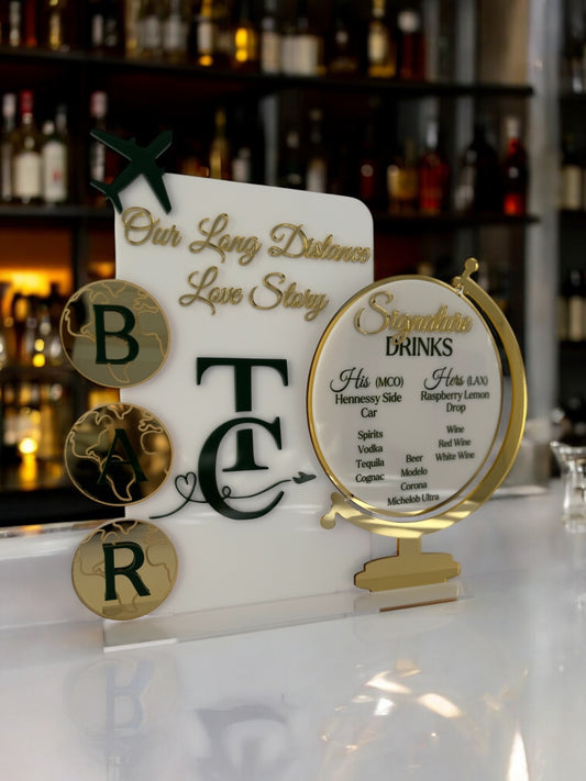 Globe Signature Bar Menu