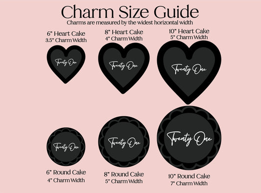 Barbie Inspired Cake Charm