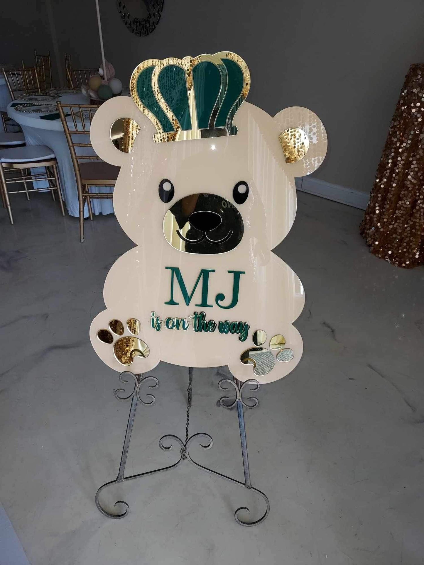 Custom Bear Welcome Sign