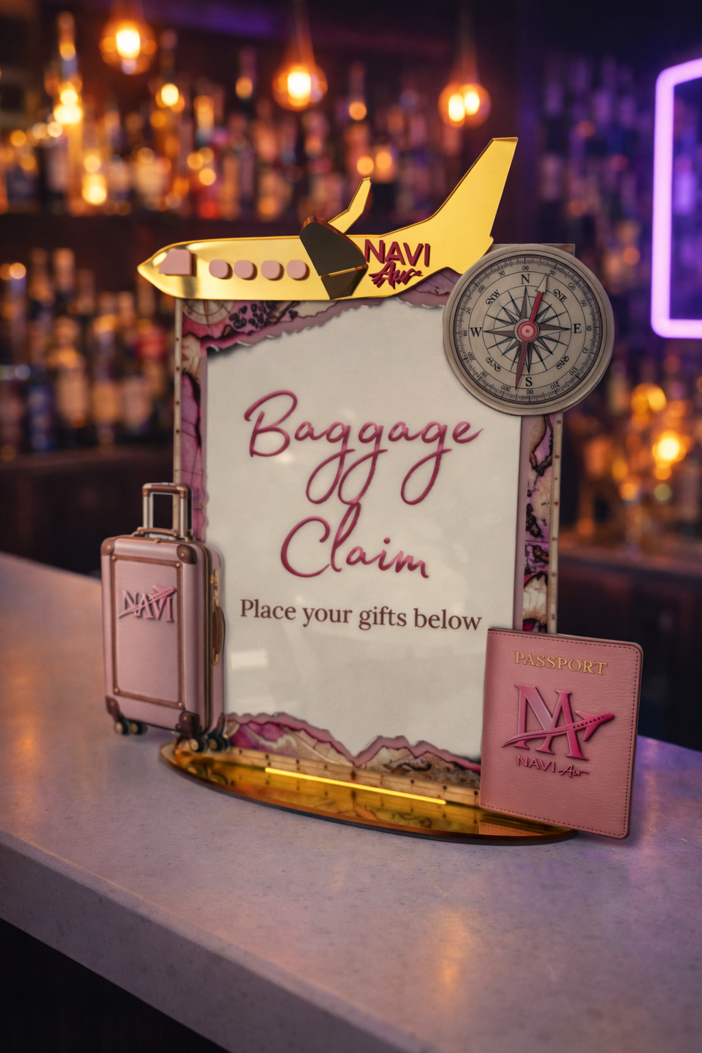 Travel Themed Signage