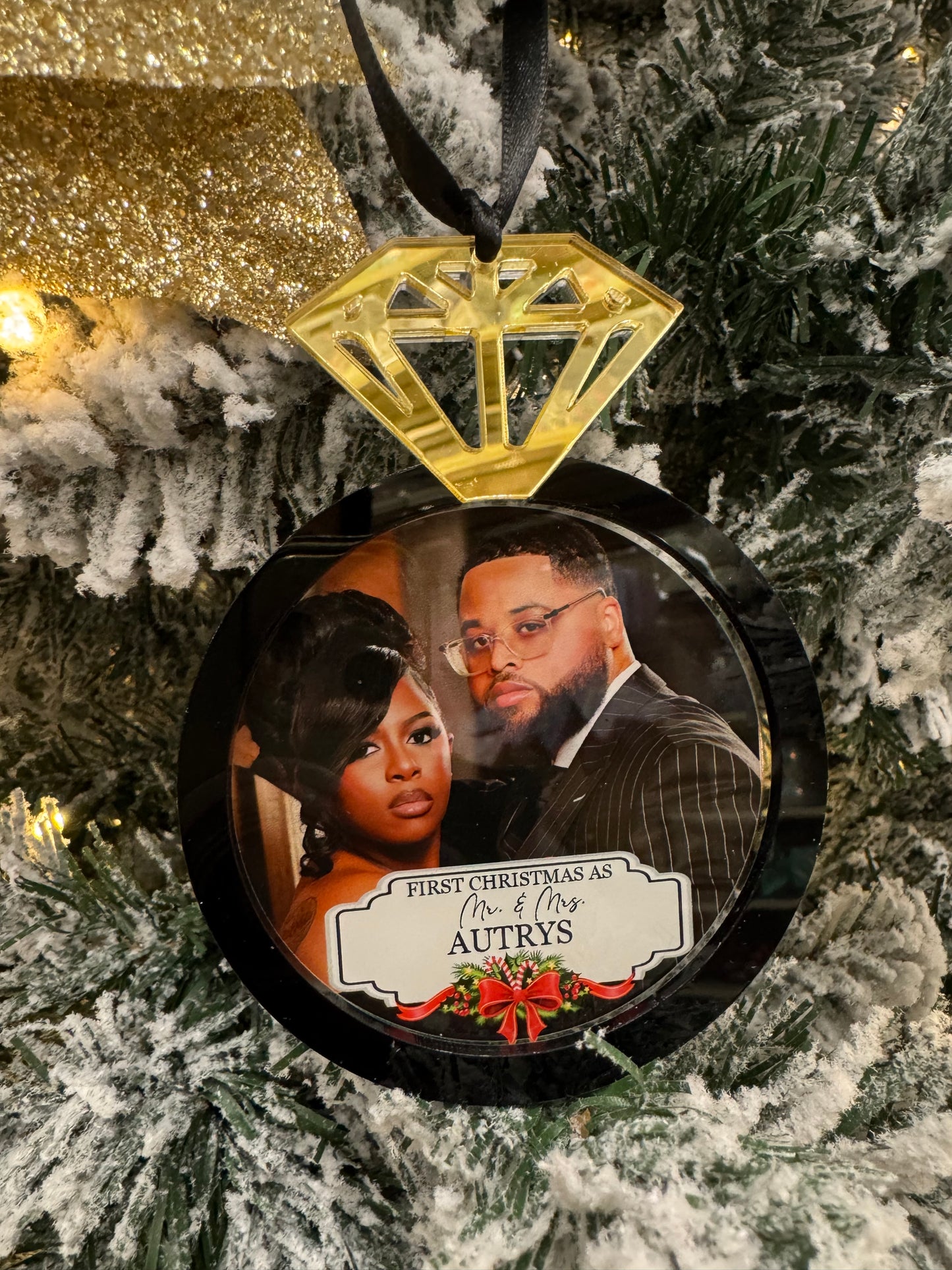 Wedding Ring Ornament