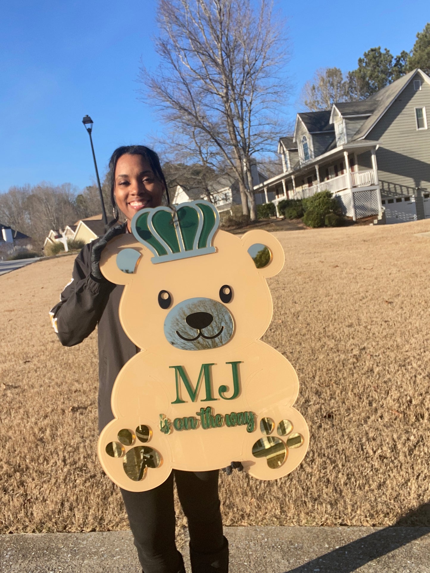 Custom Bear Welcome Sign