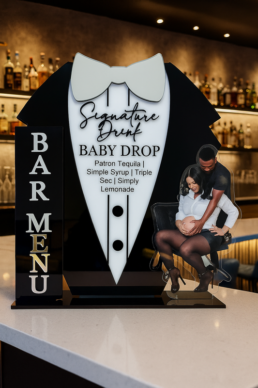 Tuxedo Drink/Bar Menu