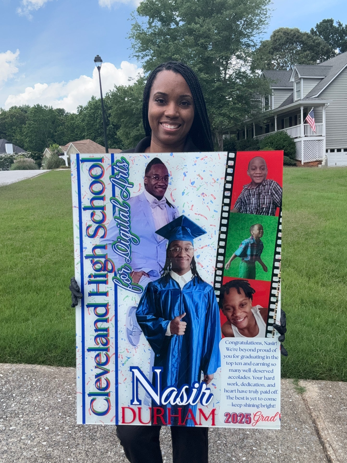 Photo Graduation Welcome Sign