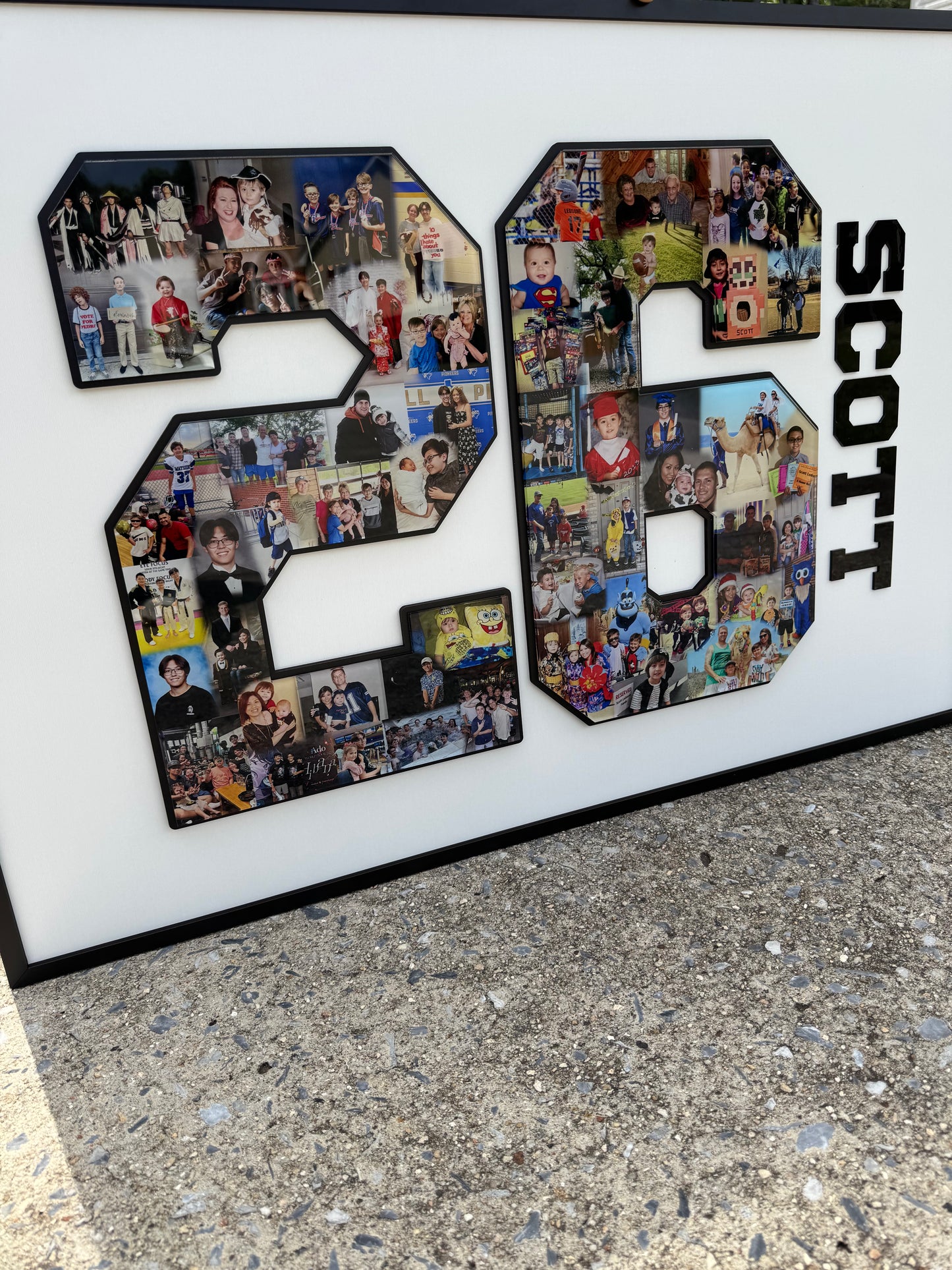Photo Collage Signable Keepsake
