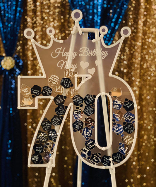 Number Signable Guestbook