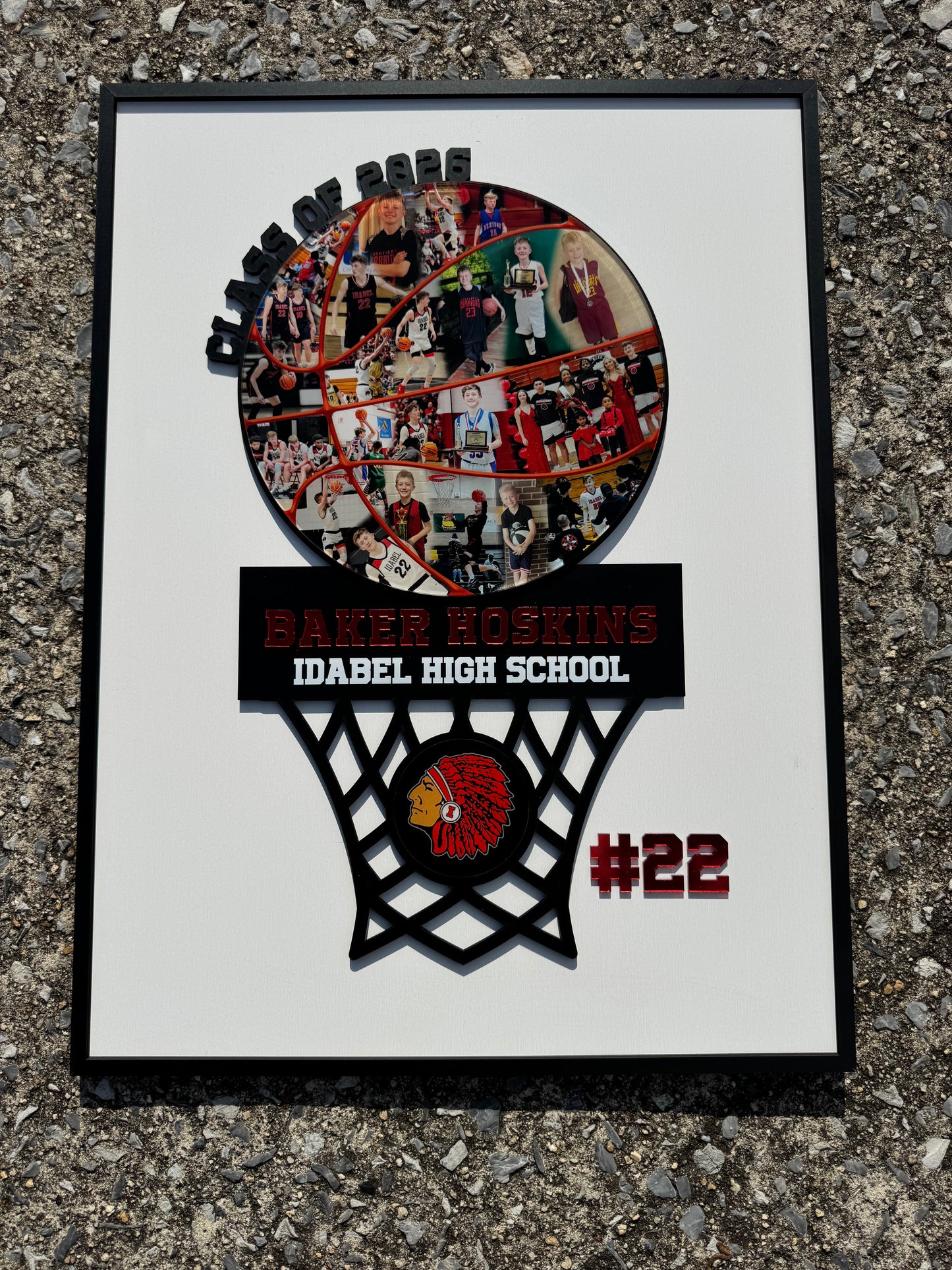 Acrylic Sports Photo Collage