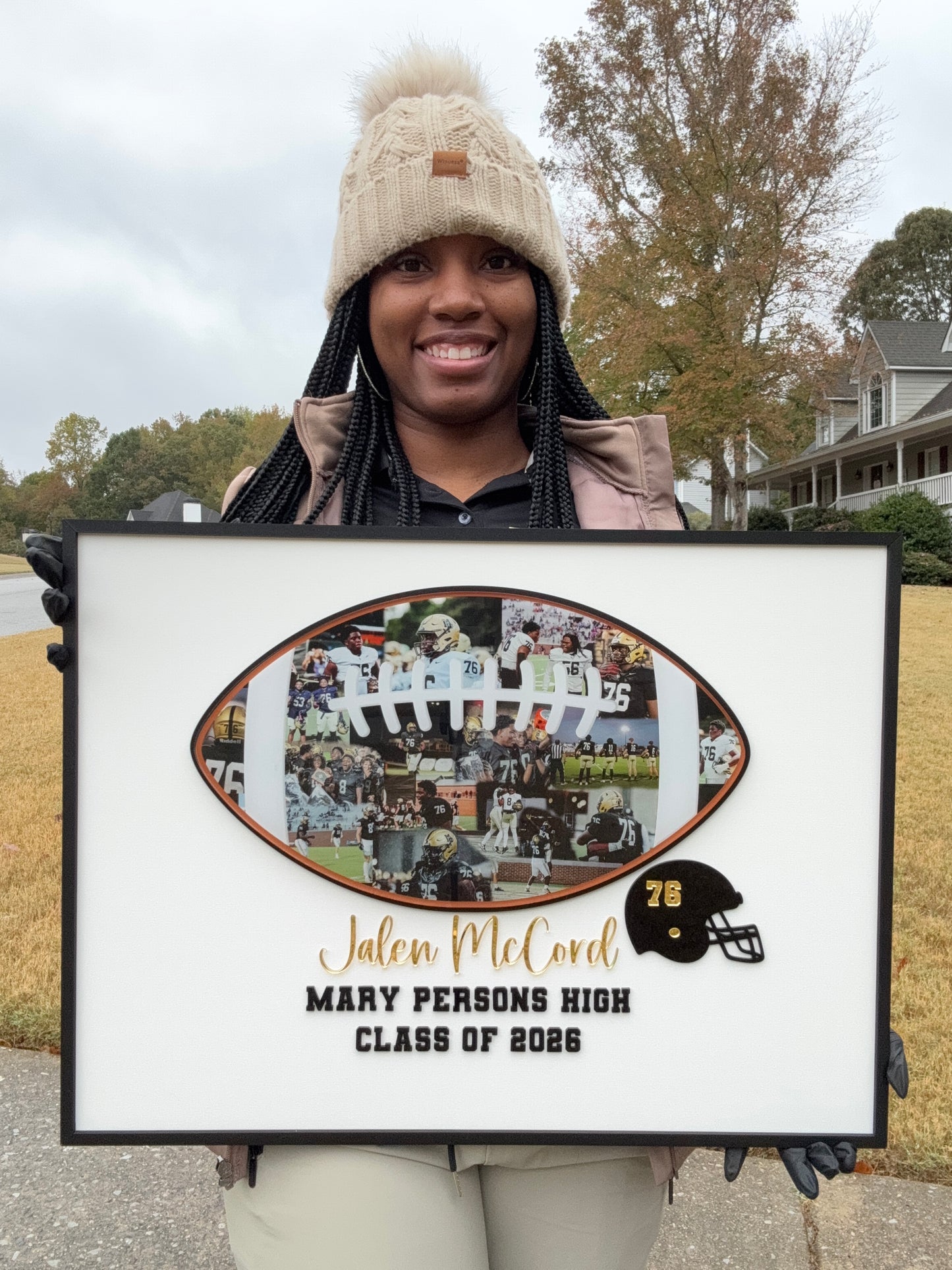 Acrylic Sports Photo Collage