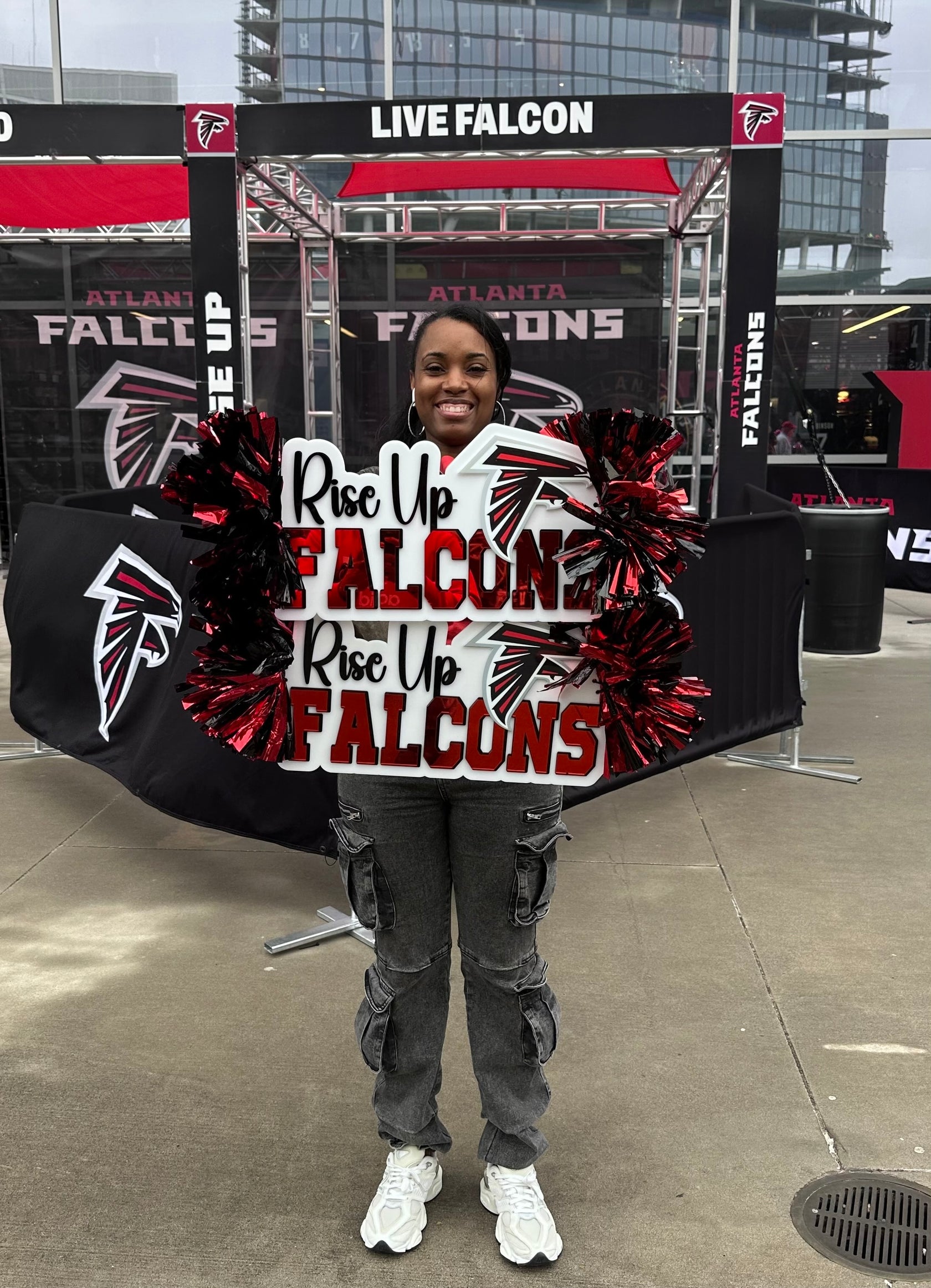 Logo Spirit Cheer Sticks – N'Pressed Collections