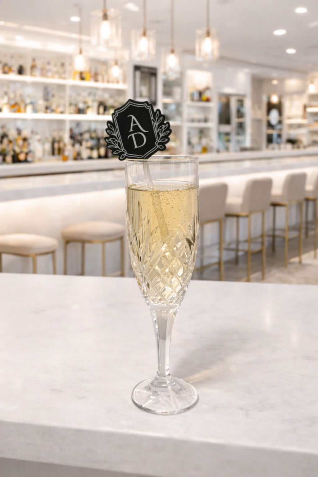 Custom Acrylic Drink Stirrers | Personalized Cocktail & Champagne Sticks