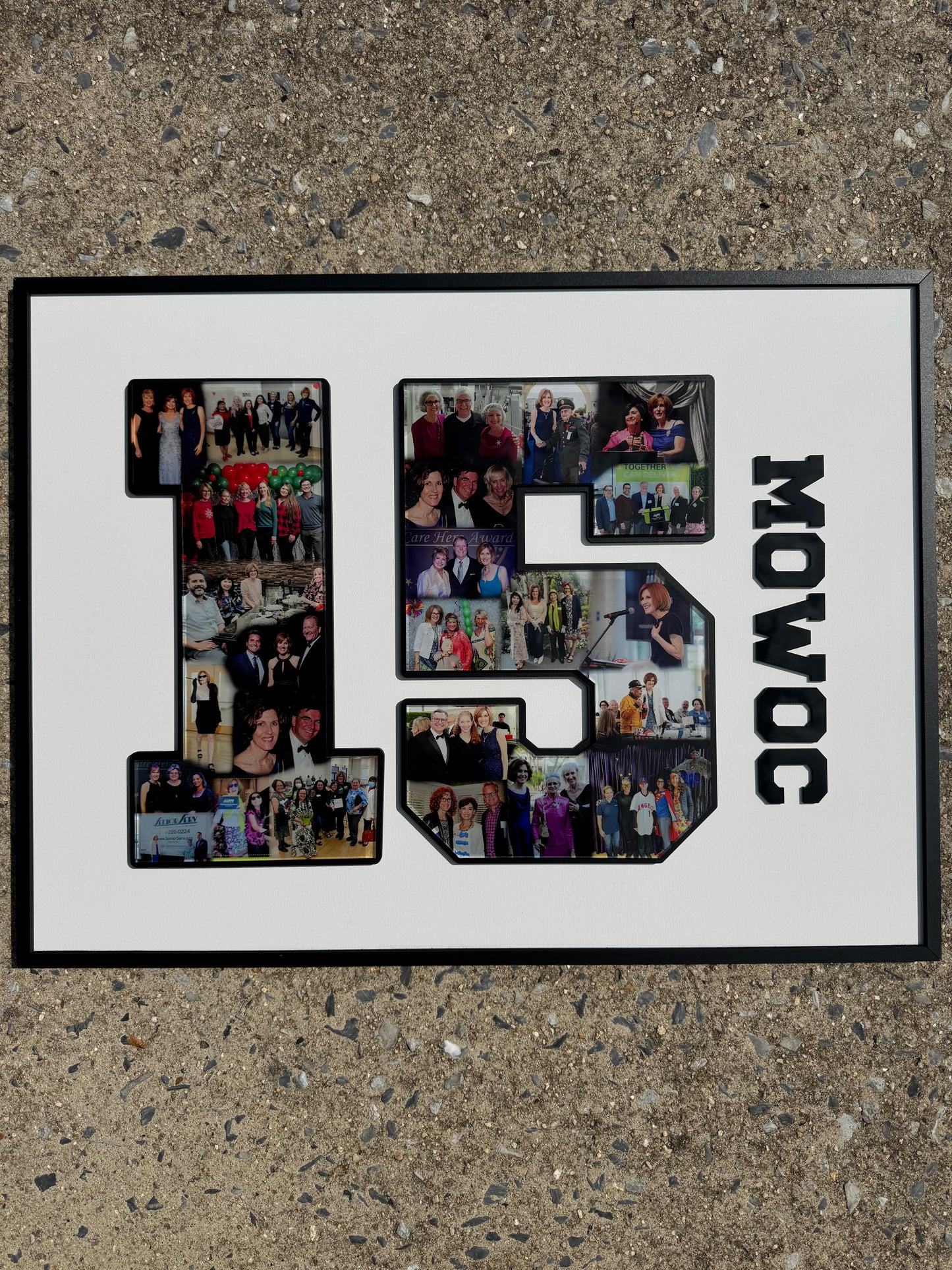 Photo Collage Signable Keepsake