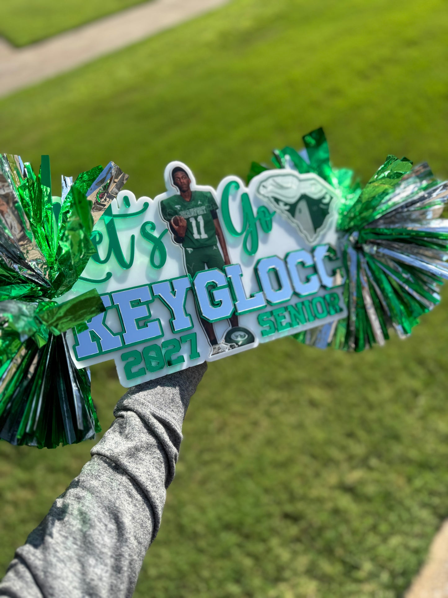 Logo Spirit Cheer Sticks