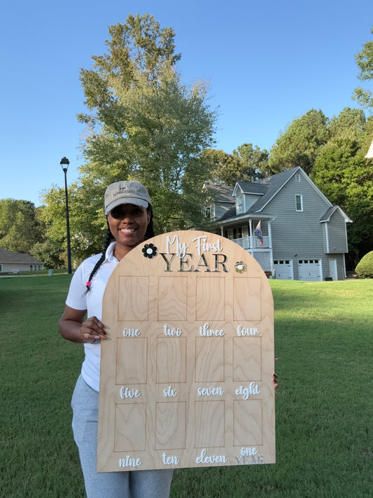 My First Year Milestone Board