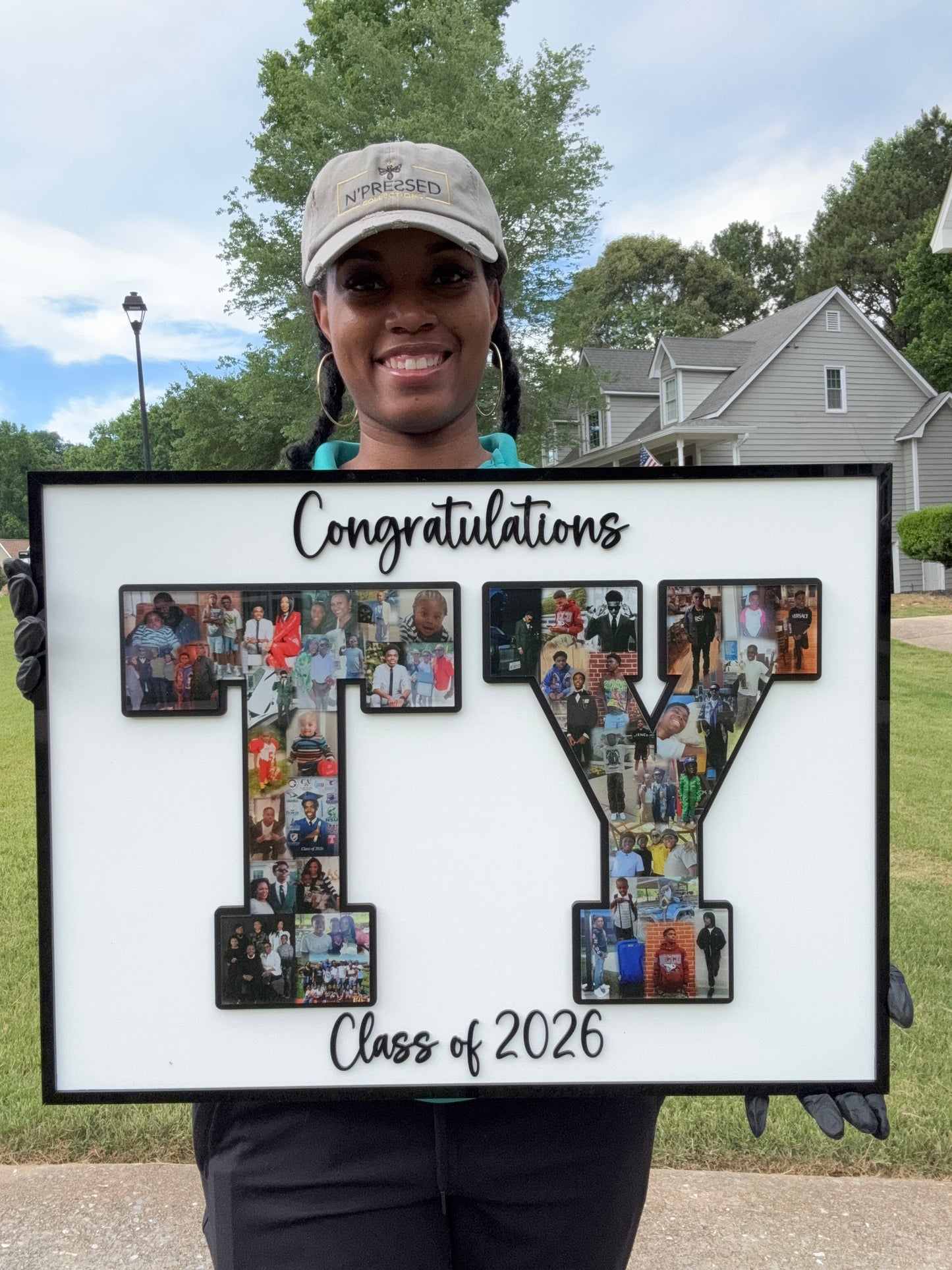 Photo Collage Signable Keepsake