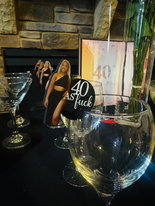 Custom Picture Drink Charms