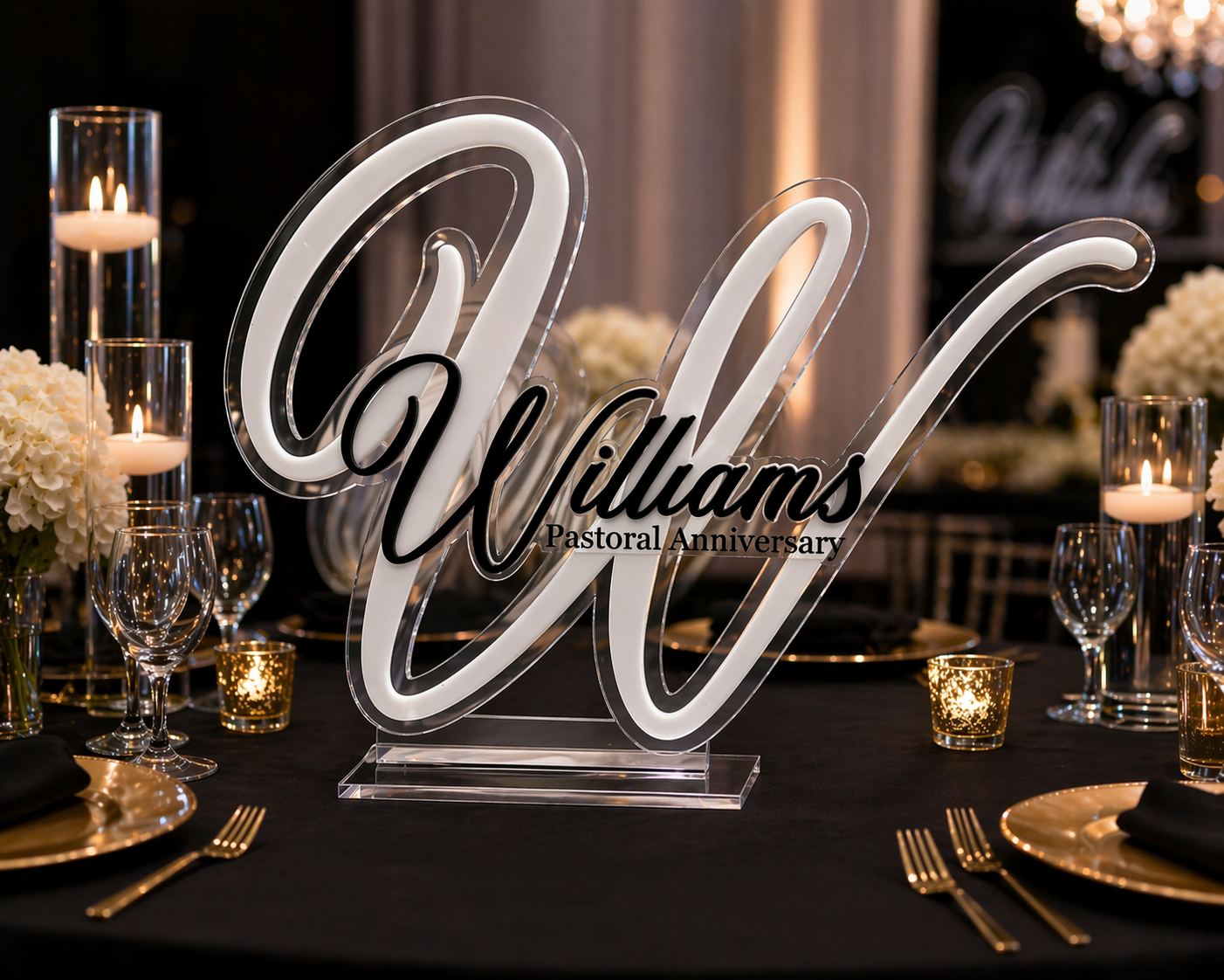 Acrylic Centerpieces