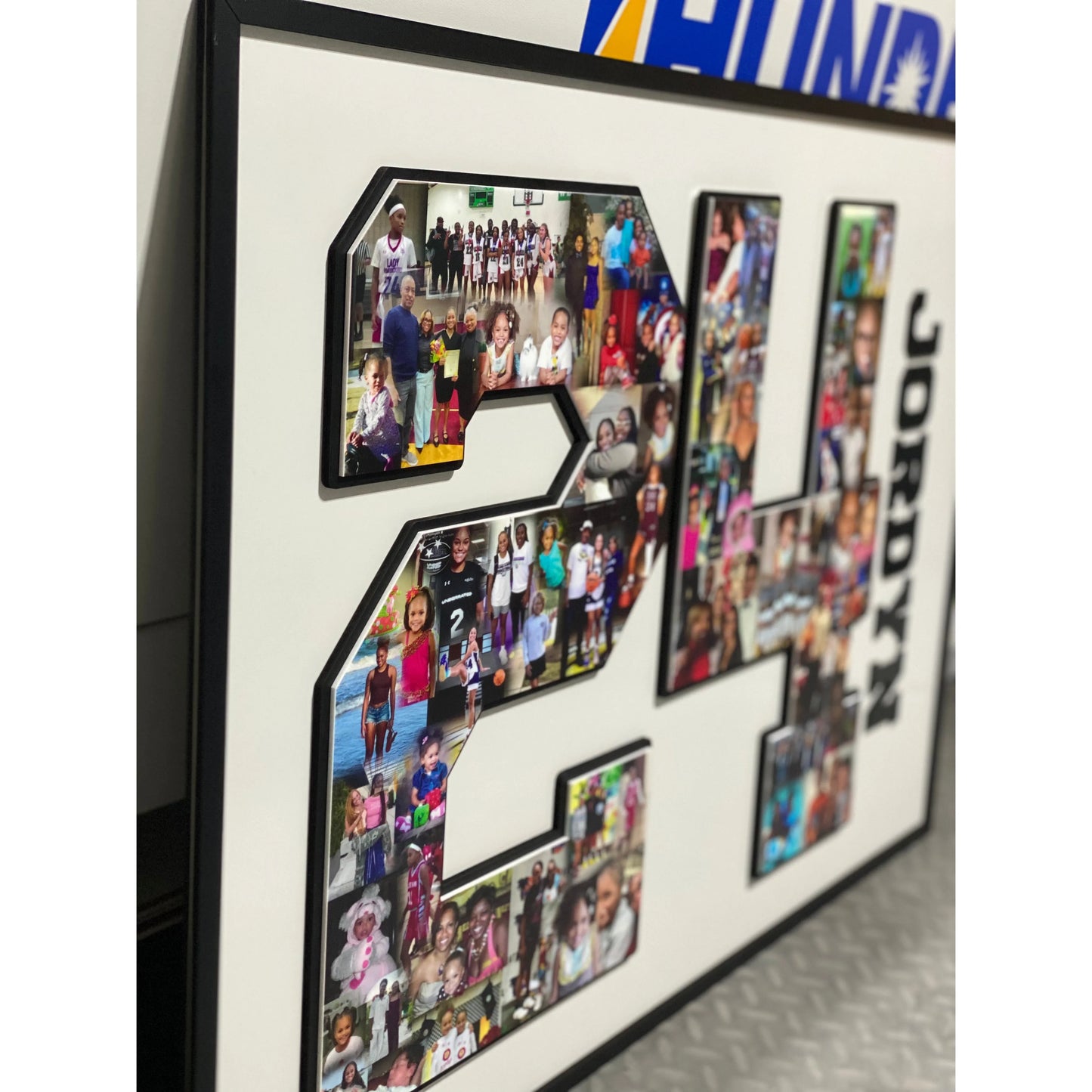 Number Photo Collage Keepsake