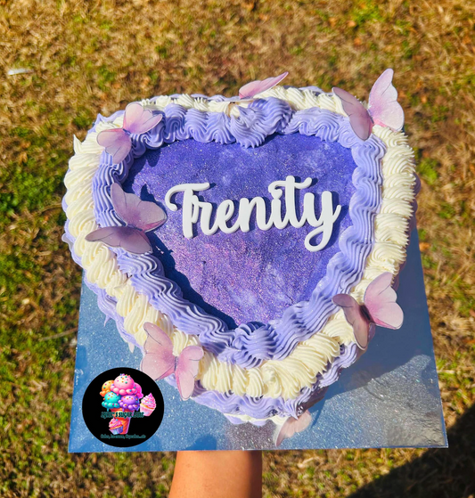 Custom Name Acrylic Cake Charm