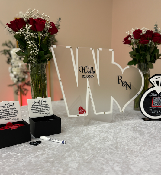 Wedding Signable Guestbook