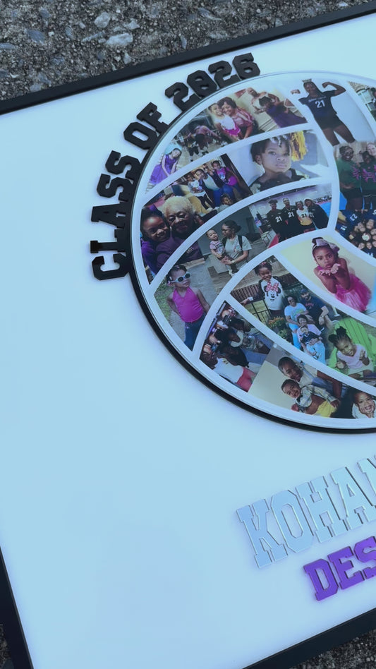 Acrylic Sports Photo Collage